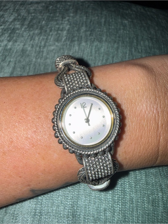 Stuarti Bali Jewelry - Suarti Bali BA Indonesia Sterling Silver 925 Braided Wheat Chain Watch